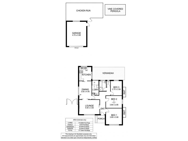 6 John Street, South Plympton SA 5038 Floorplan