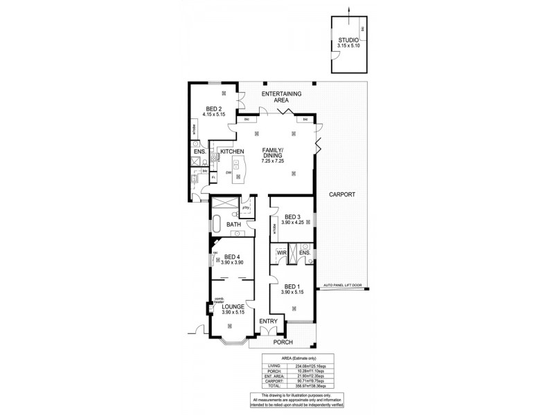 6 Kyeema Avenue, Cumberland Park SA 5041 Floorplan