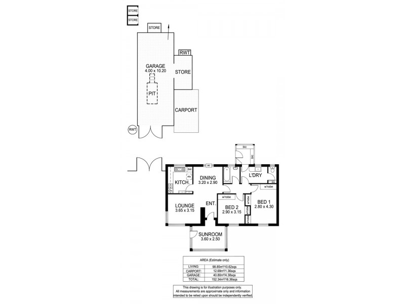 42 Fisk Avenue, Glengowrie SA 5044 Floorplan