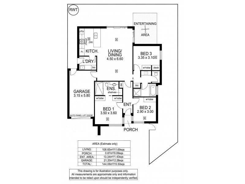 1A View Road, Glandore SA 5037 Floorplan