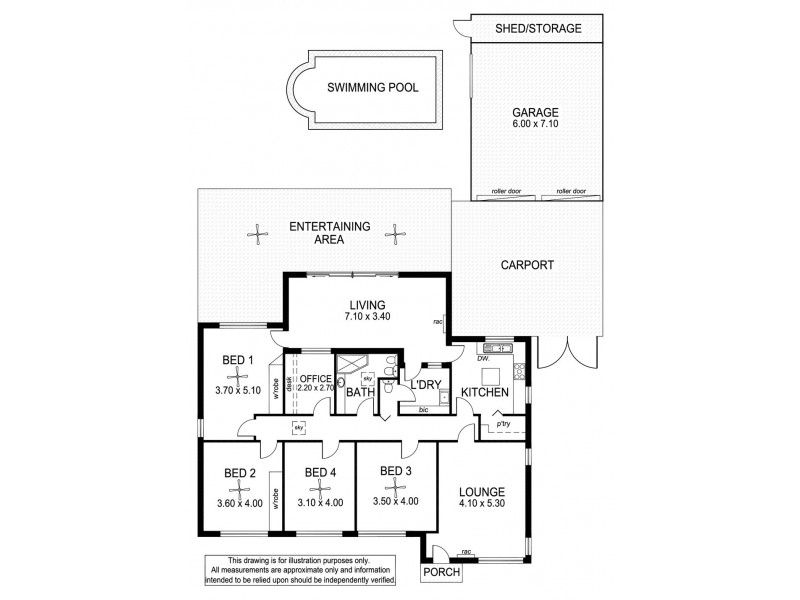 602 Cross Road, South Plympton SA 5038 Floorplan