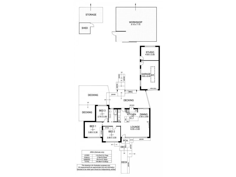 11 Aaron Avenue, Darlington SA 5047 Floorplan