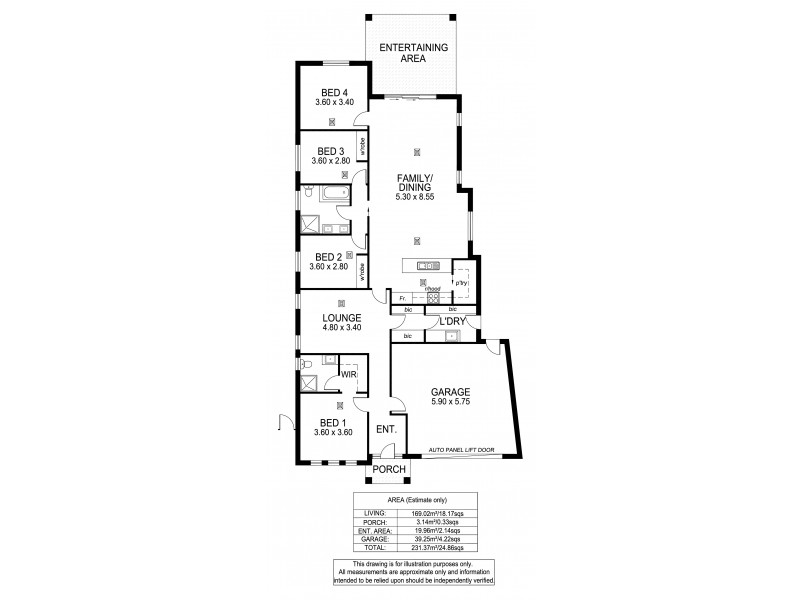 13 Fawnbrake Crescent, West Beach SA 5024 Floorplan