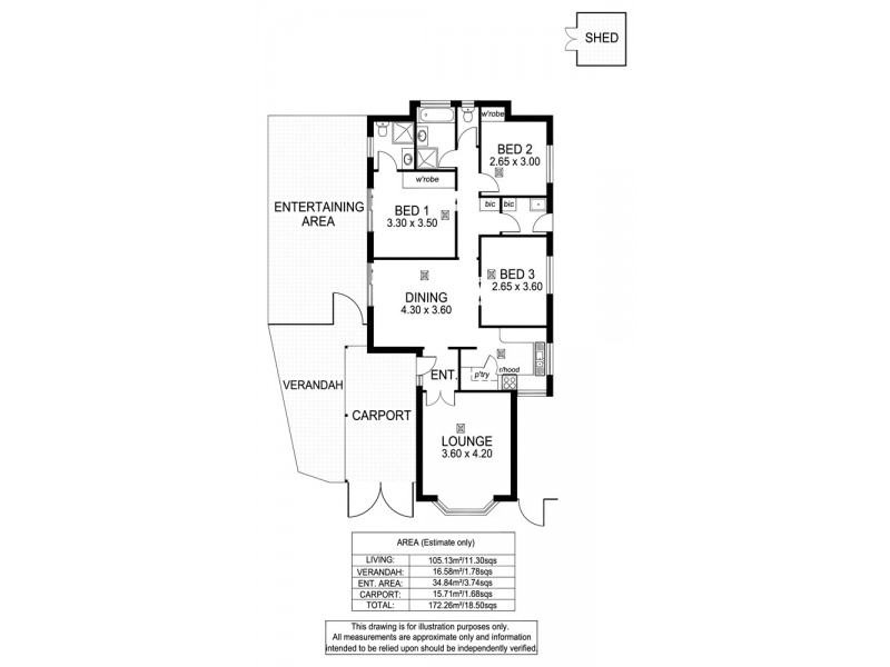 6 Cassia Court, Aberfoyle Park SA 5159 Floorplan