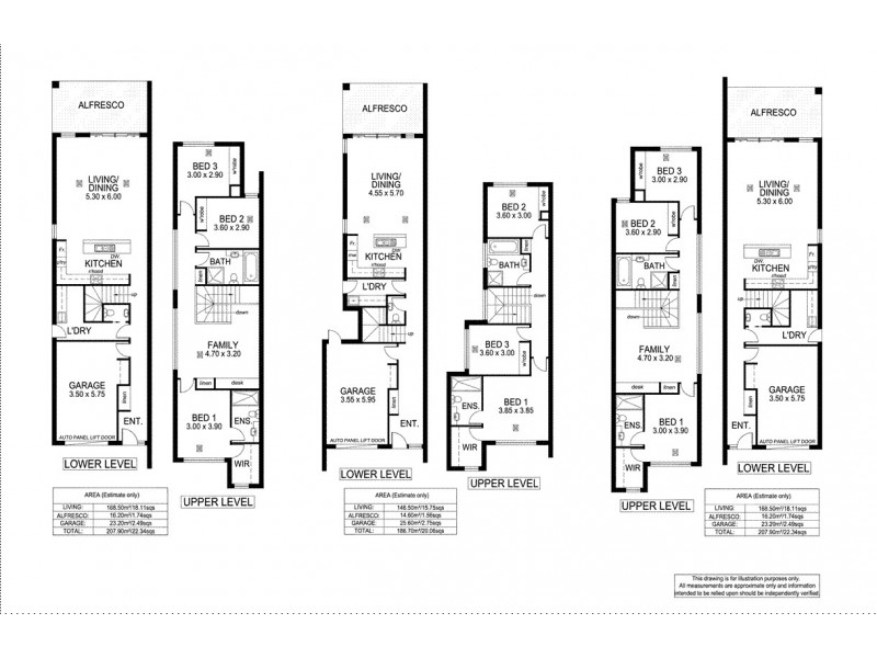 36, 36B and 36C Stanley Street, Glengowrie SA 5044 Floorplan