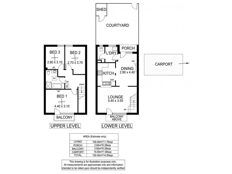 5/22 Wheaton Road, Melrose Park SA 5039 Floorplan