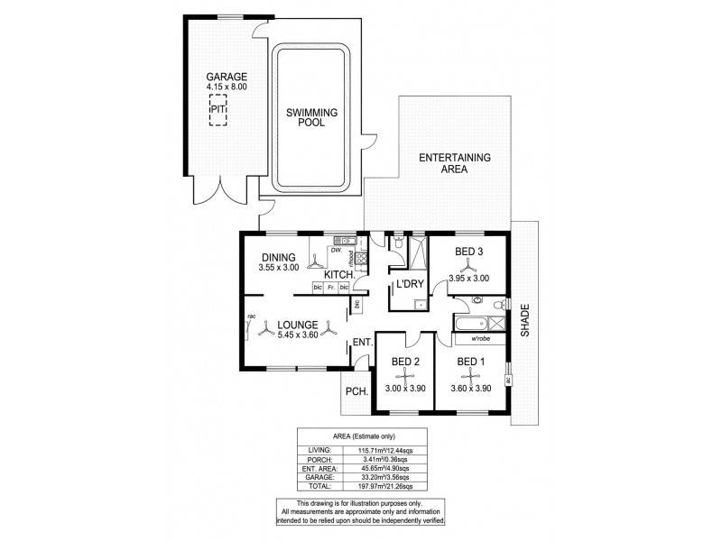 1 Betty Street, Marion SA 5043 Floorplan