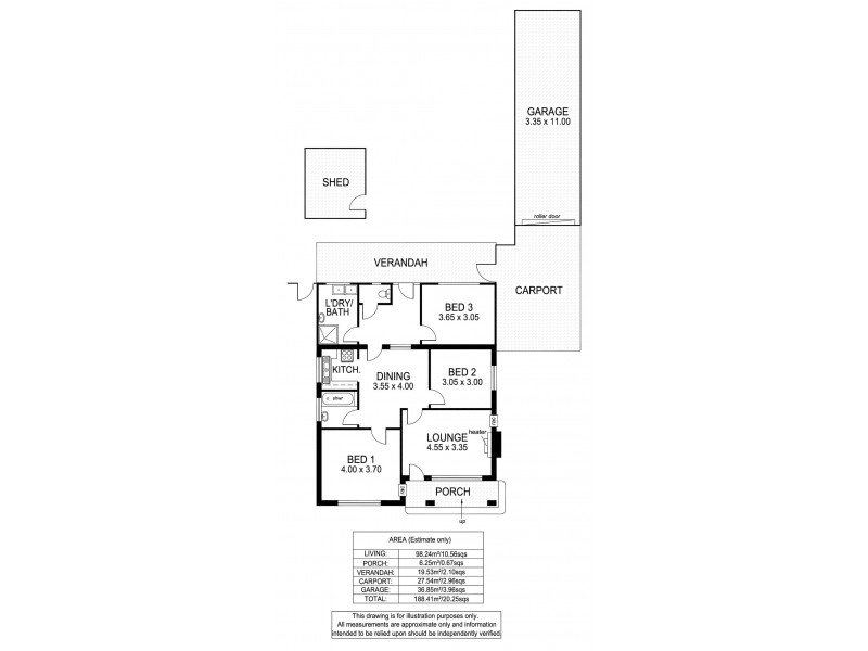 20 Whimpress Avenue, Findon SA 5023 Floorplan