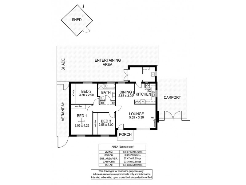 12 Gladys Street, Clarence Gardens SA 5039 Floorplan