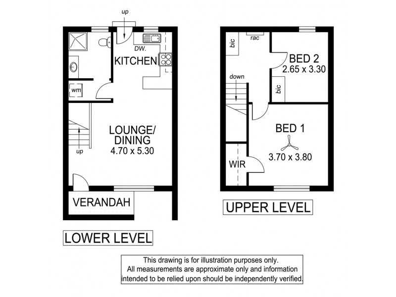 3/9 New Street, South Plympton SA 5038 Floorplan