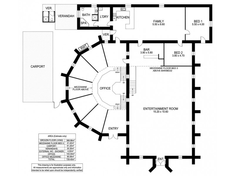 8 Stirling Street, Wallaroo SA 5556 Floorplan