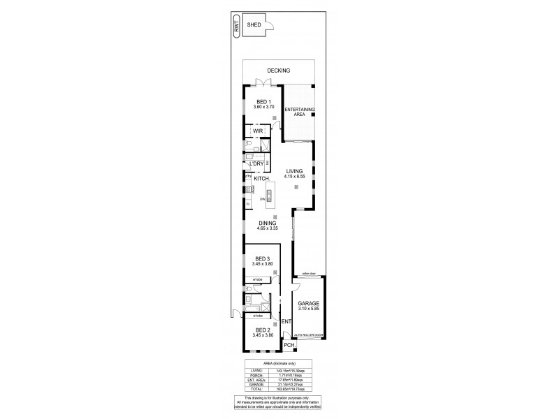 17A Weroona Avenue, Park Holme SA 5043 Floorplan