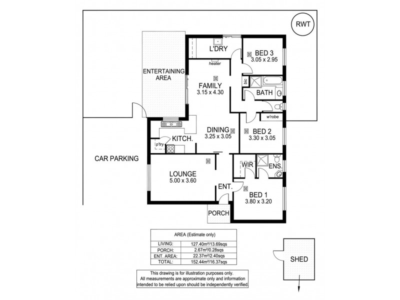 721A Marion Road, Ascot Park SA 5043 Floorplan