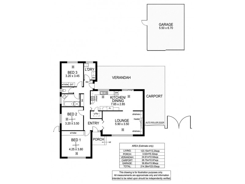 40 Red Cedar Drive, Reynella SA 5161 Floorplan