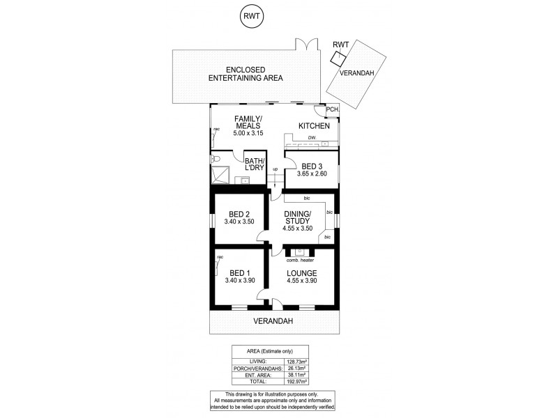 1803 Hindmarsh Tiers Road, Myponga SA 5202 Floorplan