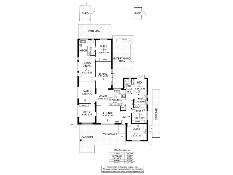 19 Range Road, Paradise SA 5075 Floorplan