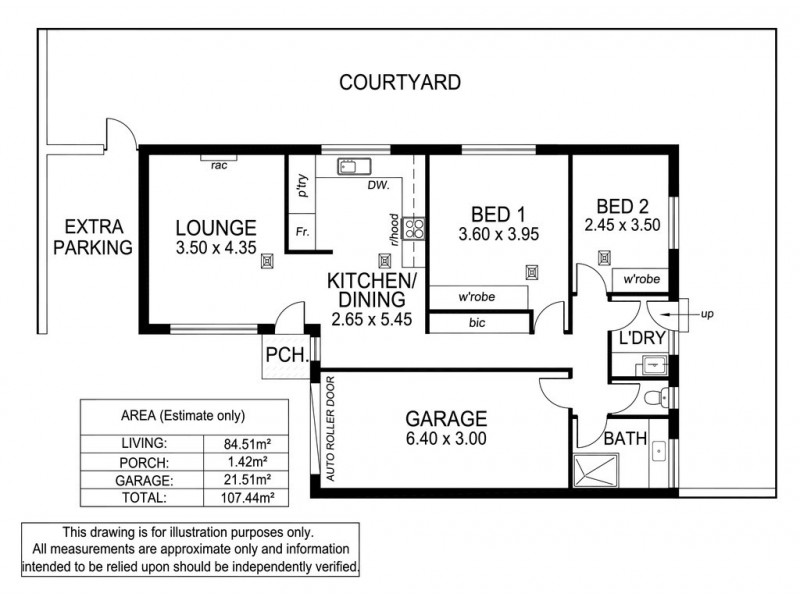 3/36 Clark Avenue, Glandore SA 5037 Floorplan