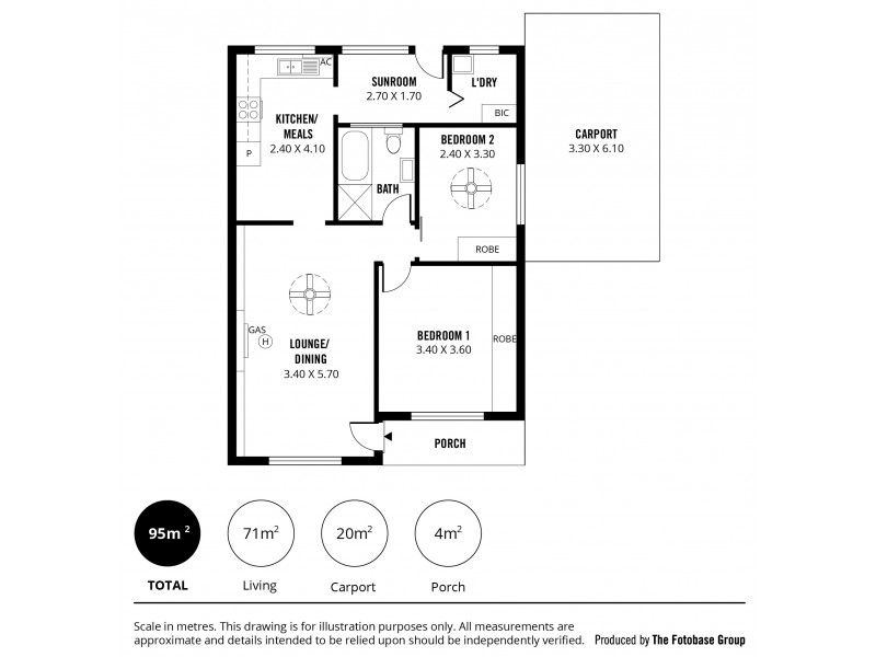 3/507 Anzac Highway, Glenelg North SA 5045 Floorplan
