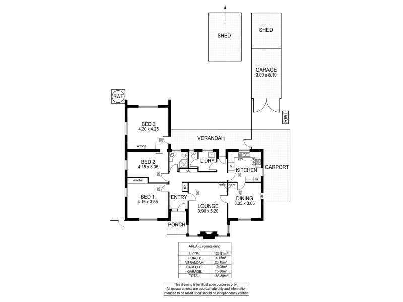 5 Dumbarton Avenue, Edwardstown SA 5039 Floorplan