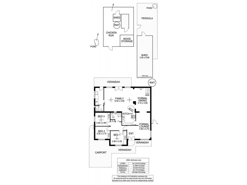 13 Karong Avenue, Edwardstown SA 5039 Floorplan