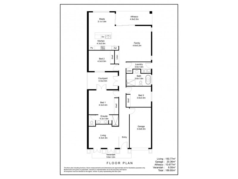 7A Leonard Street, Payneham SA 5070 Floorplan