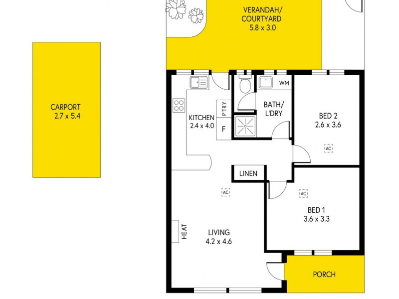10/33 Austral Terrace, Morphettville SA 5043 Floorplan