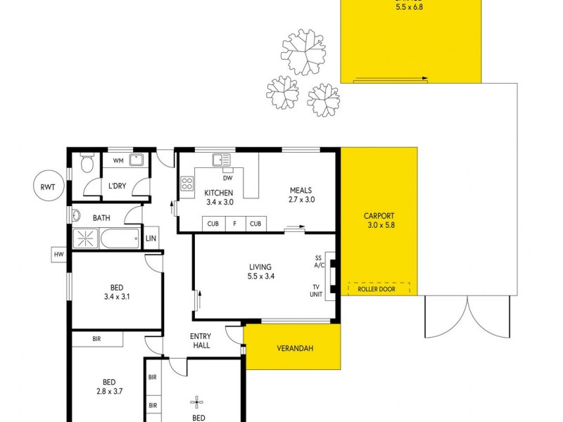 15 Jacob Street, Marion SA 5043 Floorplan