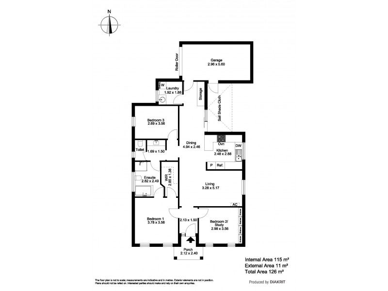 6/40 Murray Terrace, Oaklands Park SA 5046 Floorplan