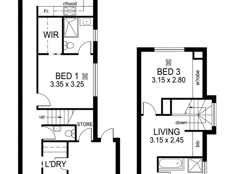 44 and 44A William Street, South Plympton SA 5038 Floorplan