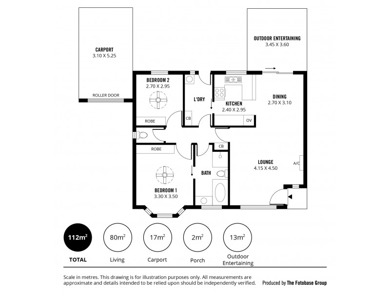 2/15 Dunrobin Road, Hove SA 5048 Floorplan