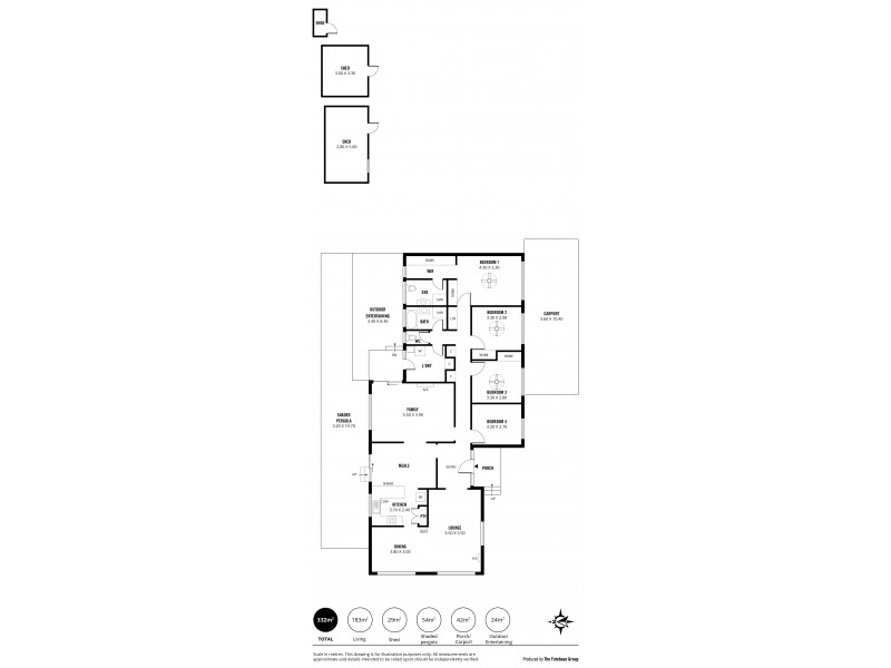 4 Sierra Nevada Boulevard, Pasadena SA 5042 Floorplan
