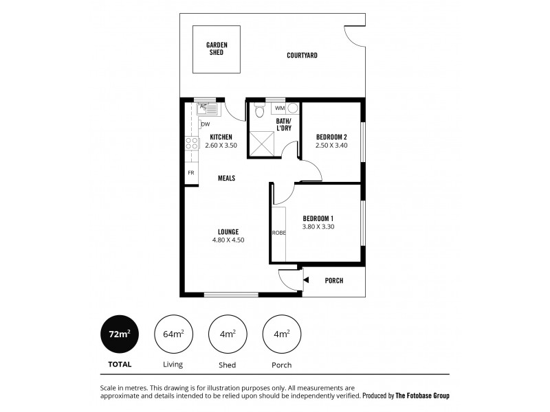 1/94 Cliff Street, Glengowrie SA 5044 Floorplan