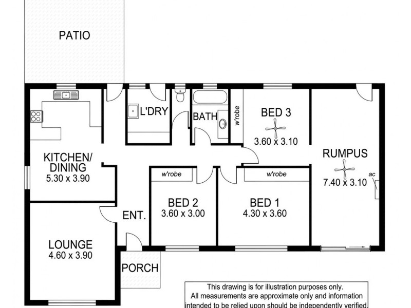 1 Whelan Avenue, Camden Park SA 5038 Floorplan