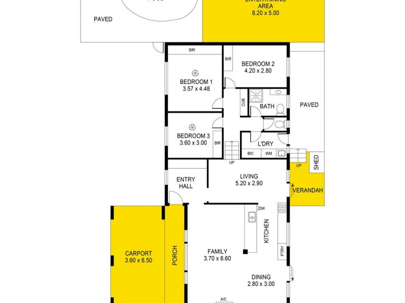 37 Braeside Avenue, Reynella East SA 5161 Floorplan