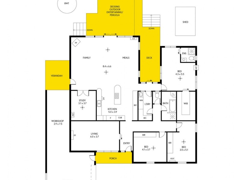 3 Glasgow Road, Hawthorndene SA 5051 Floorplan