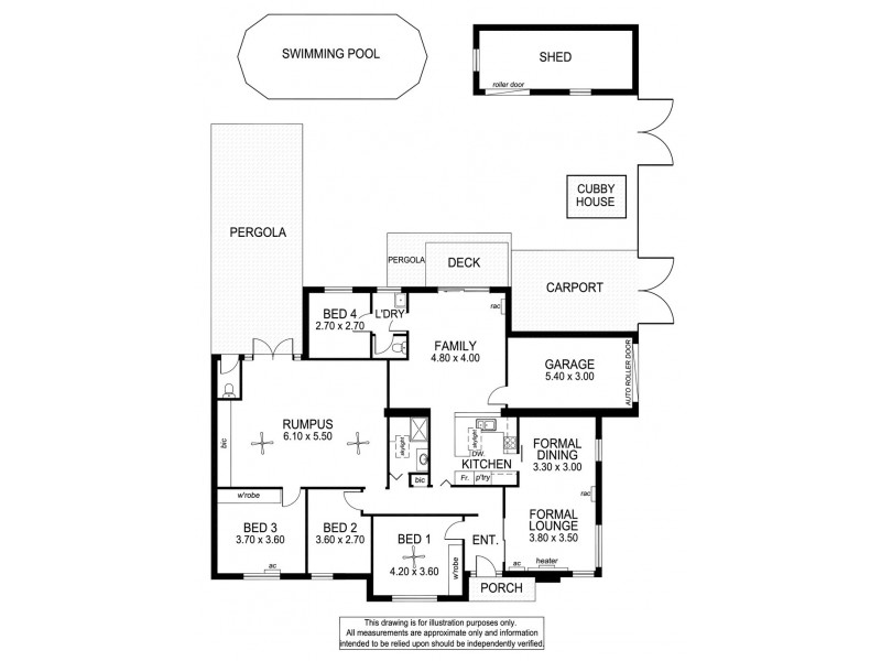 3 Wheaton Street, South Plympton SA 5038 Floorplan