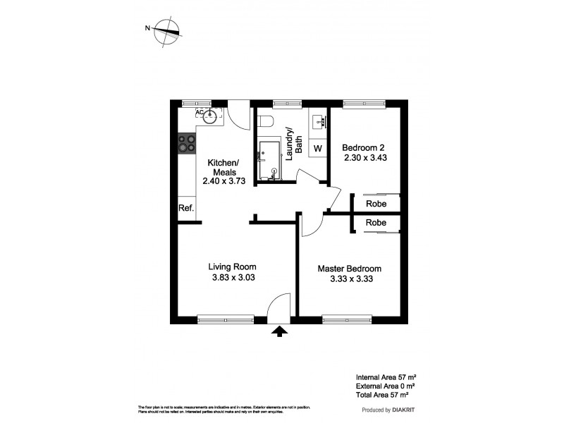 4/180 Seaview Road, Henley Beach South SA 5022 Floorplan