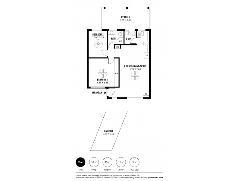 3/1 Patricia Street, Woodville West SA 5011 Floorplan