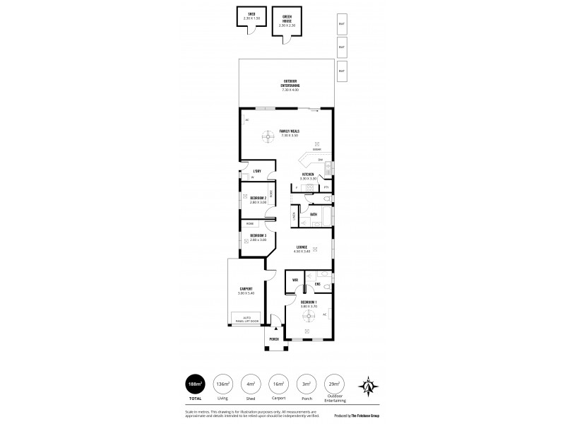 19 Alderman Avenue, Seacombe Gardens SA 5047 Floorplan