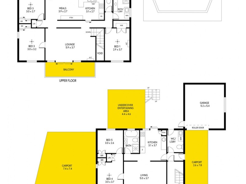 5 University Way, Bellevue Heights SA 5050 Floorplan