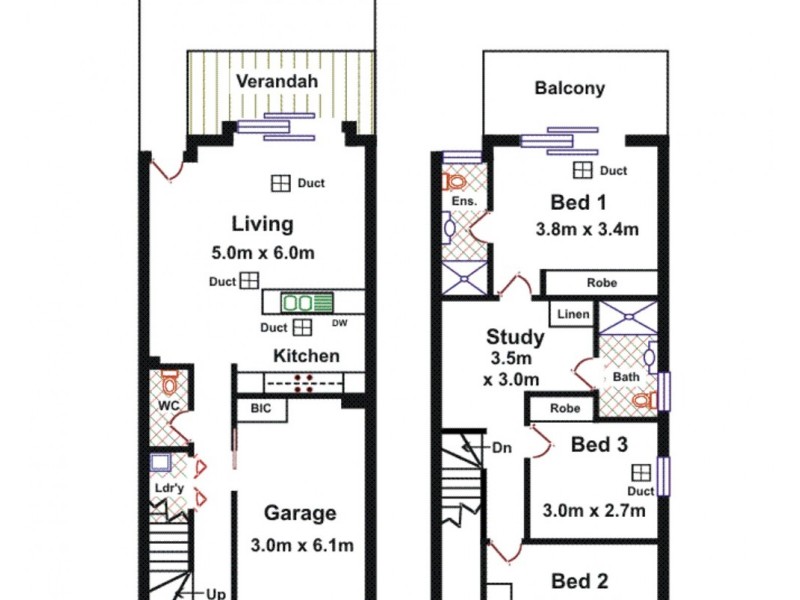 24A West St, Brompton SA 5007 Floorplan