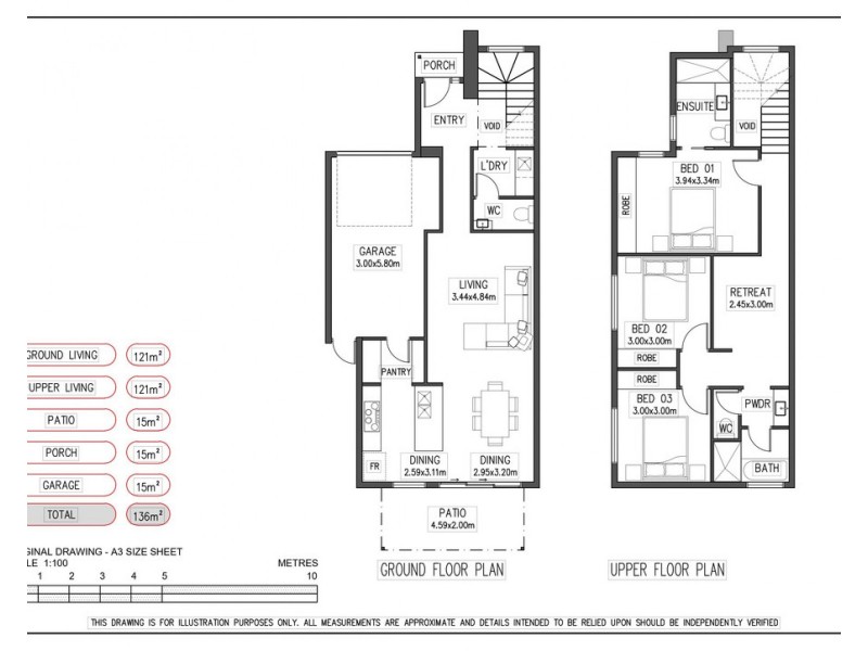 8A – E Britten Avenue, Modbury SA 5092 Floorplan