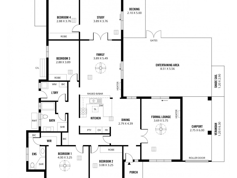 205 Perry Barr Road, Hallett Cove SA 5158 Floorplan