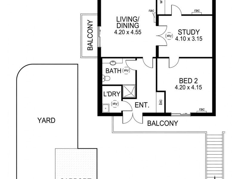 7/121 Hendrie Street, Morphettville SA 5043 Floorplan