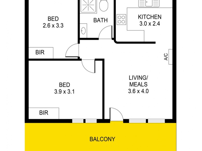 12/50-51 Adelphi Terrace, Glenelg North SA 5045 Floorplan