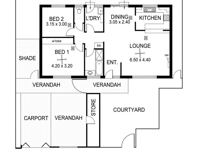2/32 Jessamine Avenue, Reynella SA 5161 Floorplan