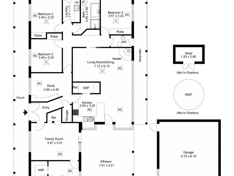 24 Wychwood Grove, Upper Sturt SA 5156 Floorplan