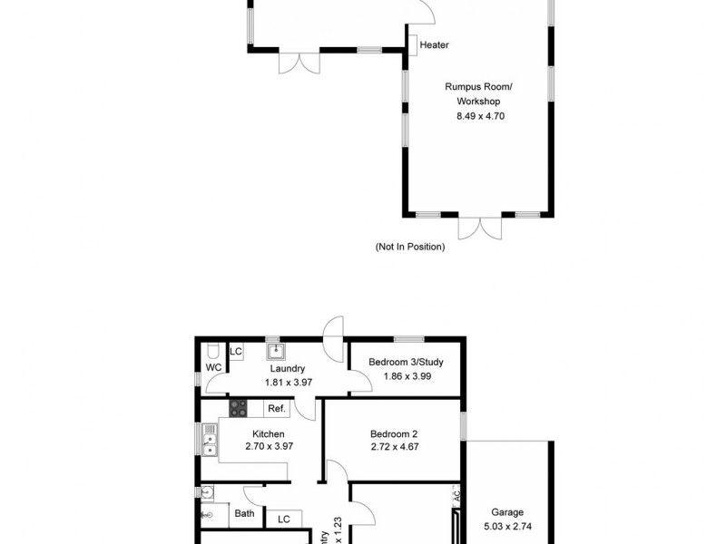 21 Eldon Street, Croydon Park SA 5008 Floorplan