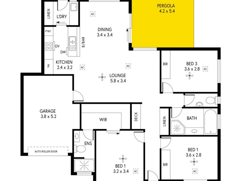 3 Peter Street, Marion SA 5043 Floorplan