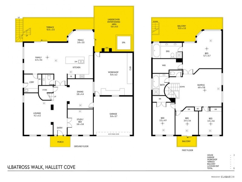 26 Albatross Walk, Hallett Cove SA 5158 Floorplan